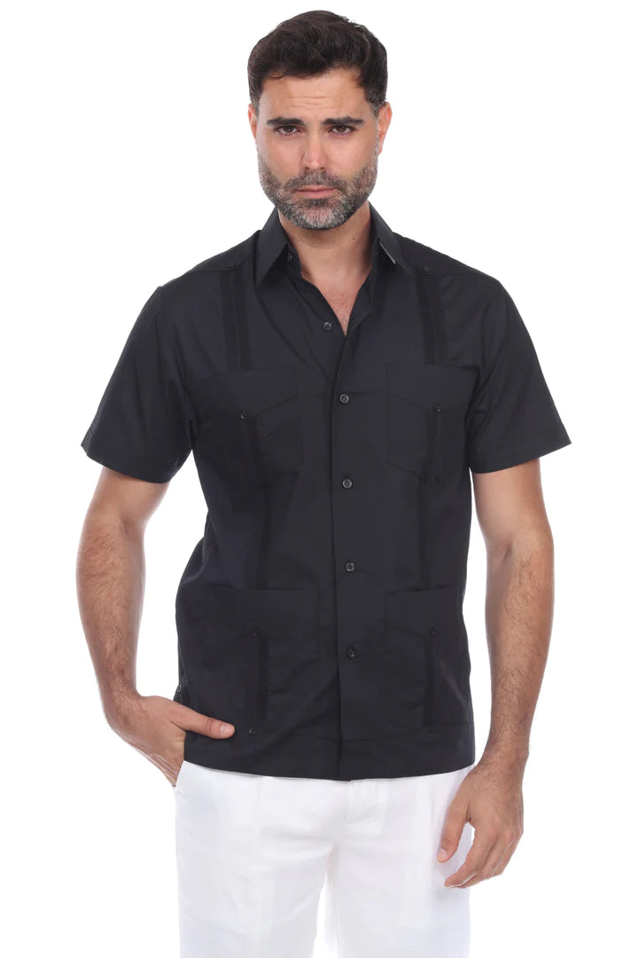Men's Guayabera (1673)-Boys-Chacho’s Kids