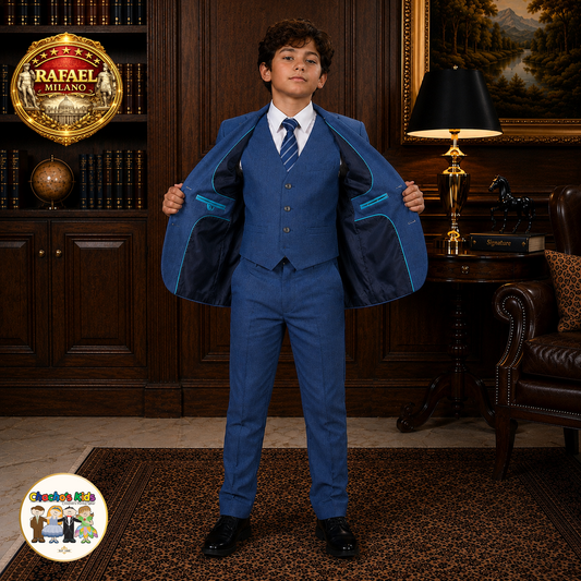 Rafael Milano Premium Boys Suit (Navy)