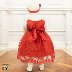 Baby Party / Flower Girl Dress (D-1616)-Girls-Chacho's-Kids
