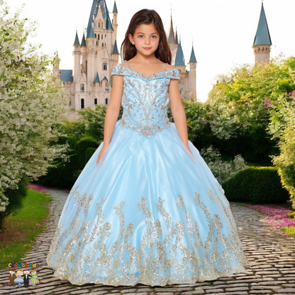 Ball Gown Dress (8017)