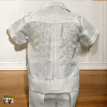 Boys Guayabera Baptism Outfit (442)-Boys-Chacho’s Kids