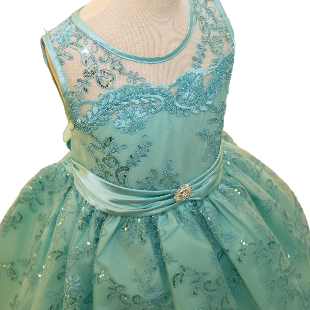 Party/Flower Girl Dress (D1550)-Girls-Chacho's Kids