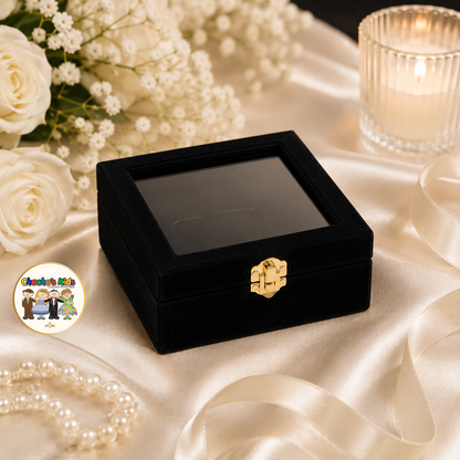 Velvet Jewelry Gift Box (Black) 🎁✨