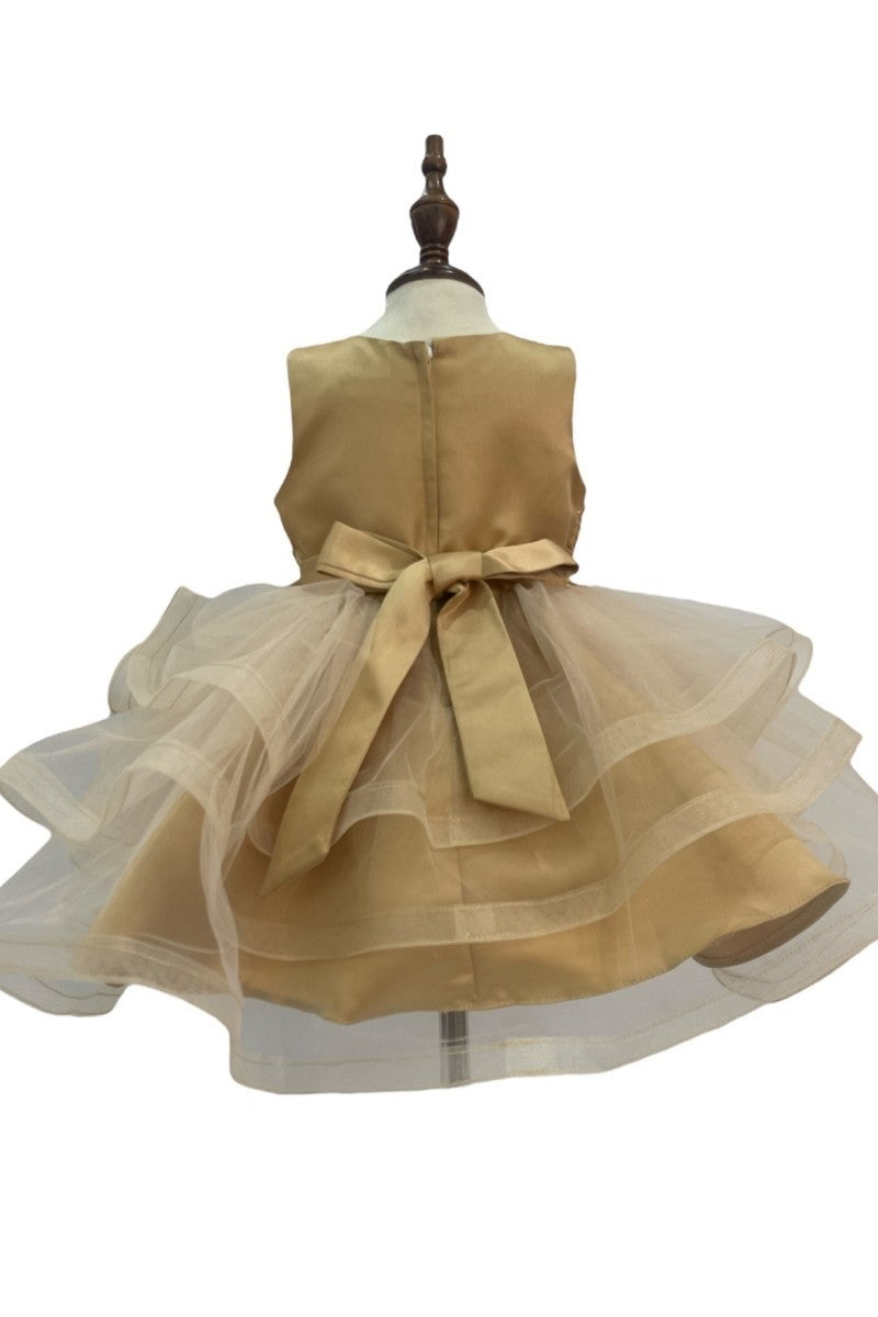 Baby Party / Flower Girl Dress (9149B)-Girls-Chacho's-Kids