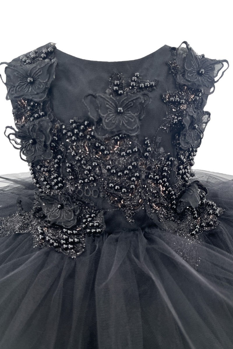 Baby Party / Flower Girl Dress (9149B)-Girls-Chacho's-Kids