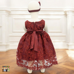 Baby Party / Flower Girl Dress (D-1616)-Girls-Chacho's-Kids