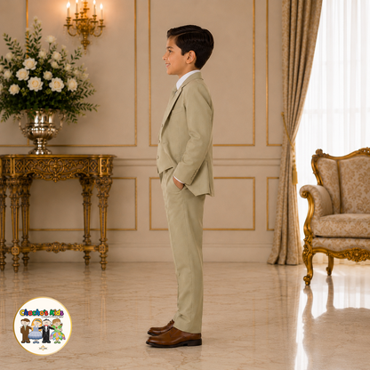 Classic Suit-Camel (BY013)