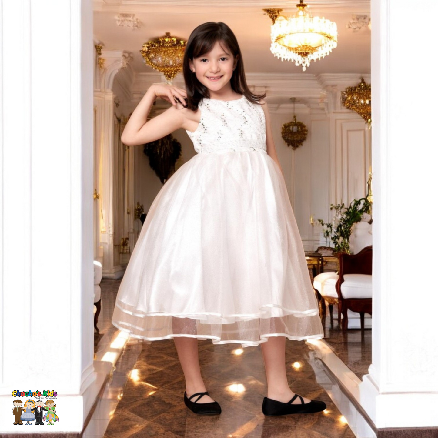 Party/Flower Girl Dress (D-813)