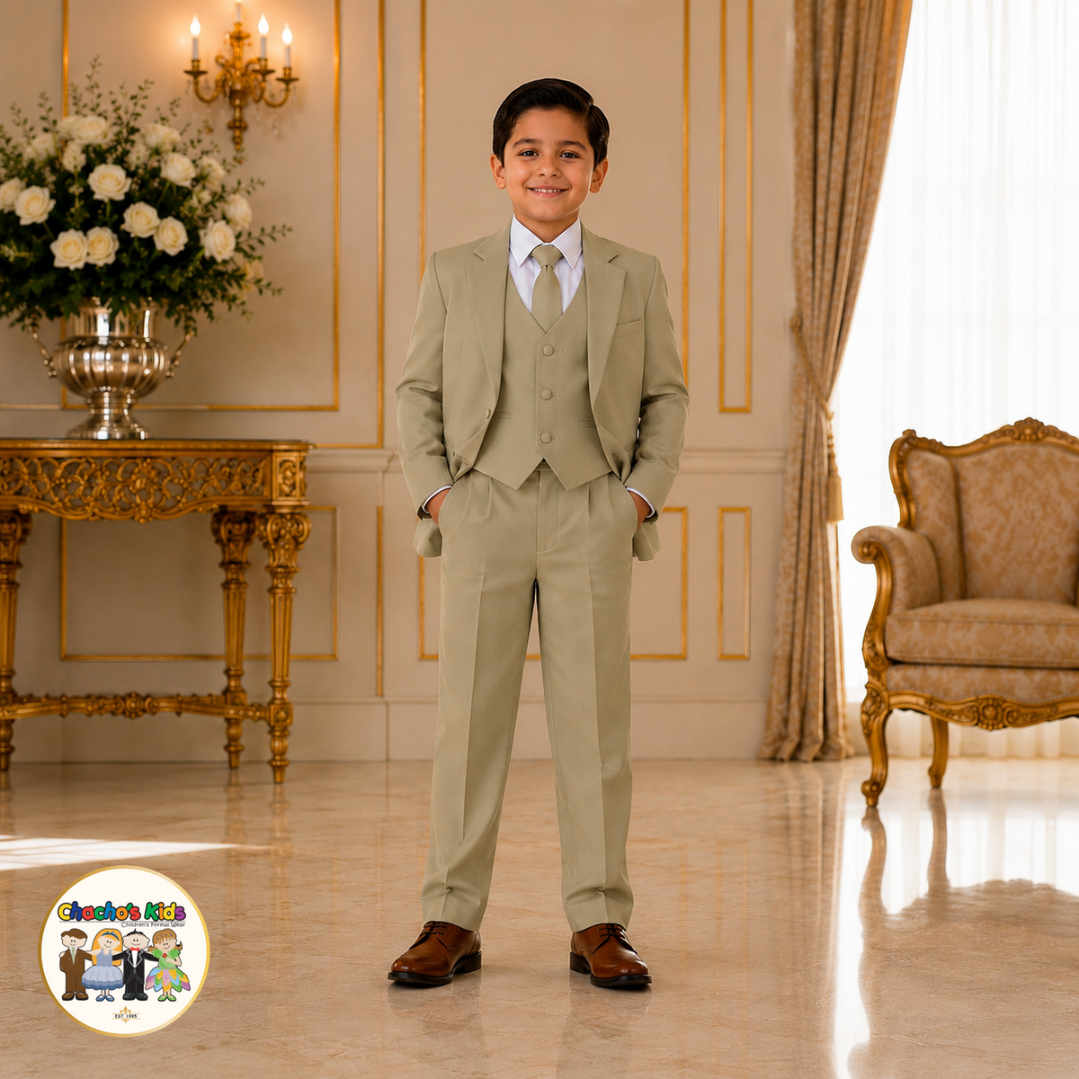 Classic Suit- (Camel)