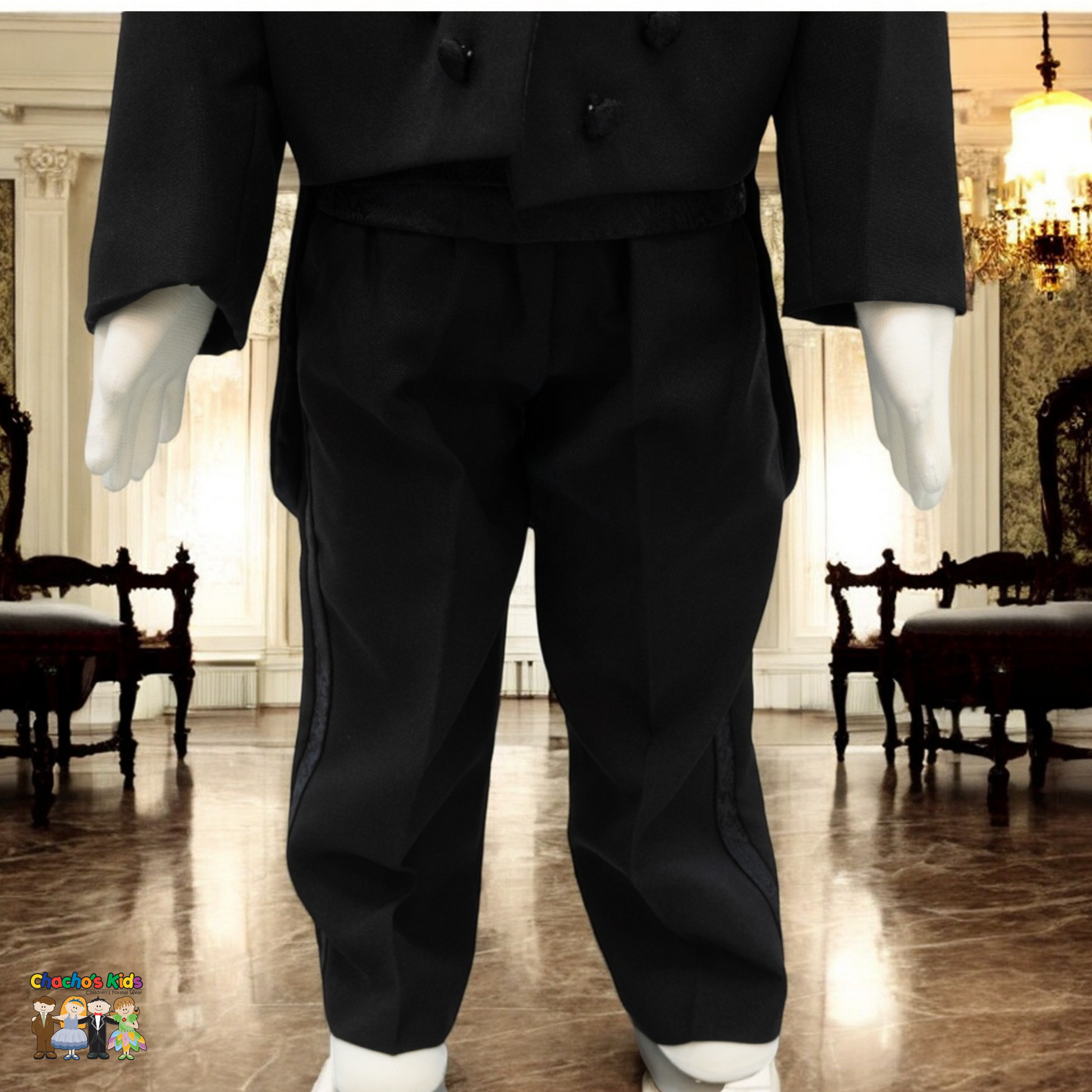 Boy's Penguin Tuxedo (5300)-Boys-Chacho's Kids