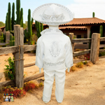 Charro Baptism (6-Piece) (White/Virgin/Silver)-Boys-Chacho's Kids