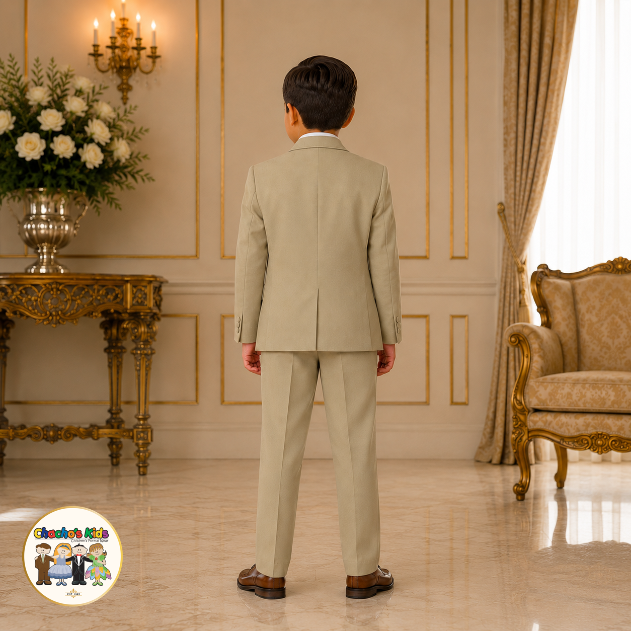 Classic Suit-Camel (BY013)