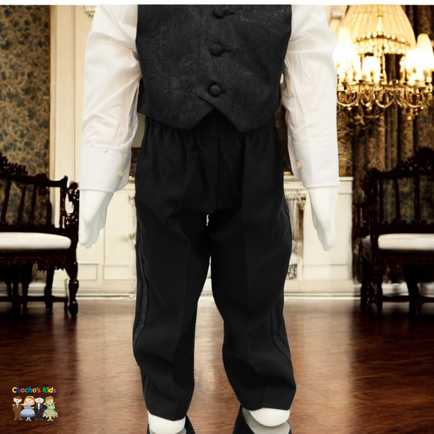 Boy's Penguin Tuxedo (5300)-Boys-Chacho's Kids