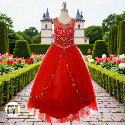 Ball Gown Dress (8005)