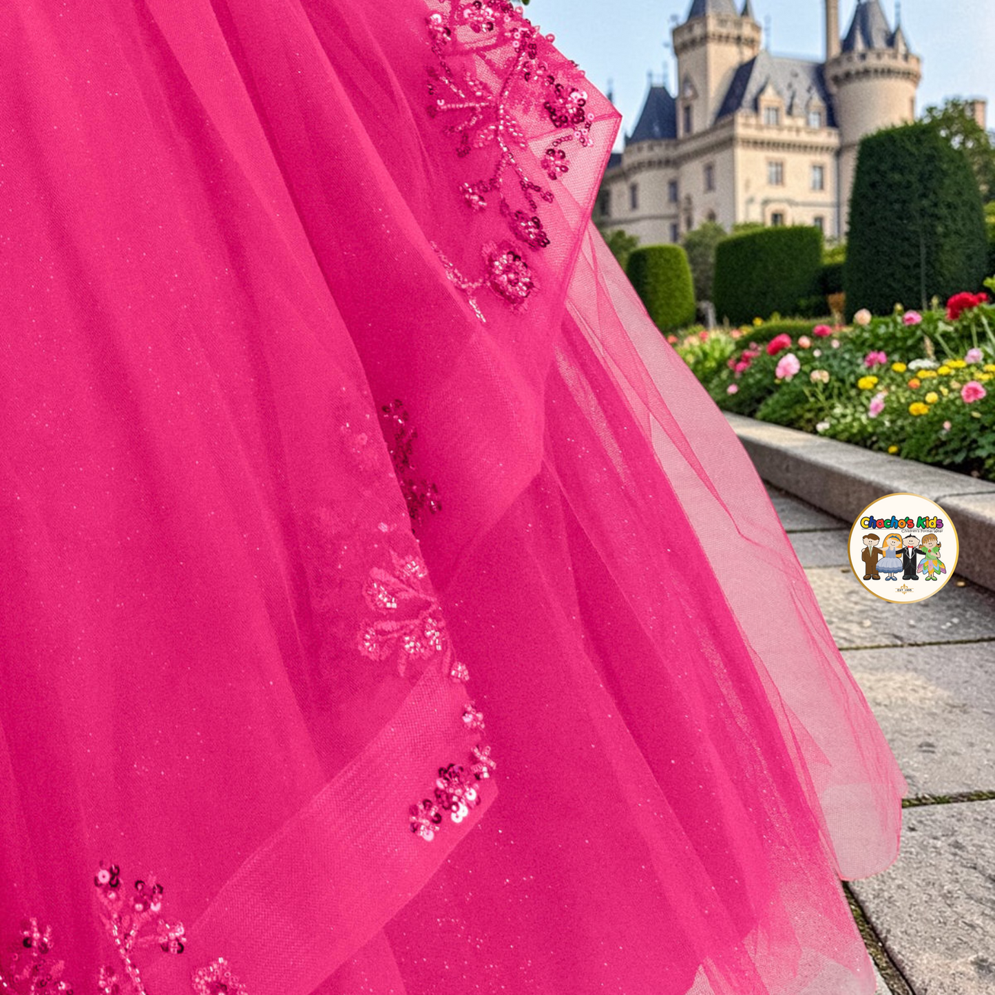 Ball Gown Dress-Mini Quince (8111)