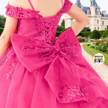Ball Gown Dress-Mini Quince (8111)