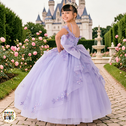 Ball Gown Dress-Mini Quince (8111)