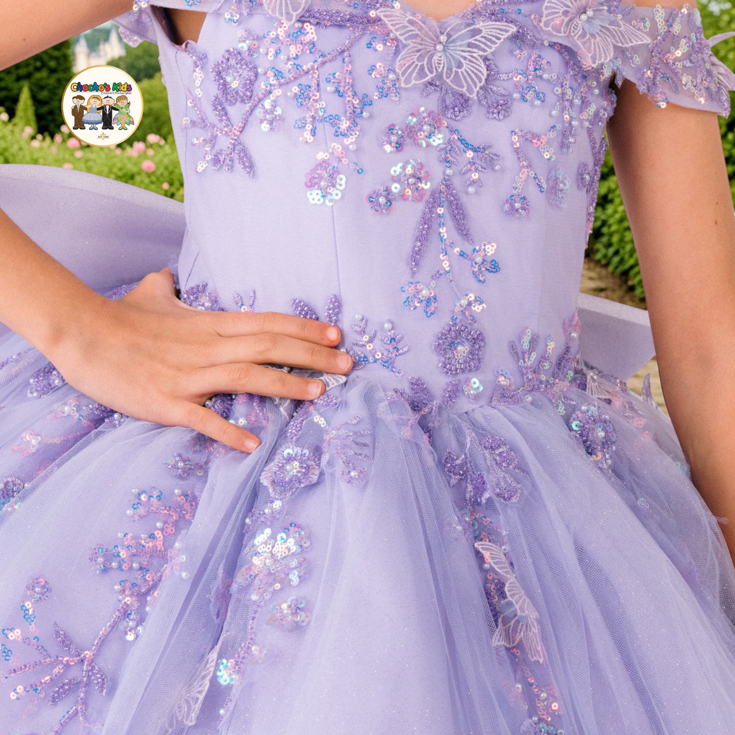 Ball Gown Dress-Mini Quince (8111)