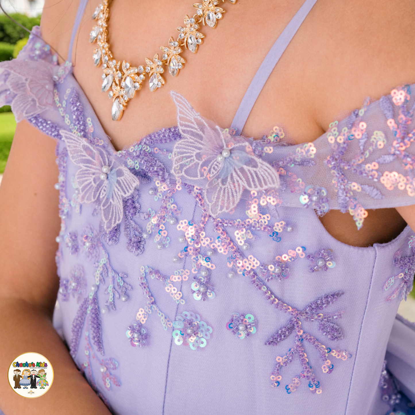 Ball Gown Dress-Mini Quince (8111)