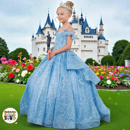 Ball Gown Dress-Mini Quince (8120)