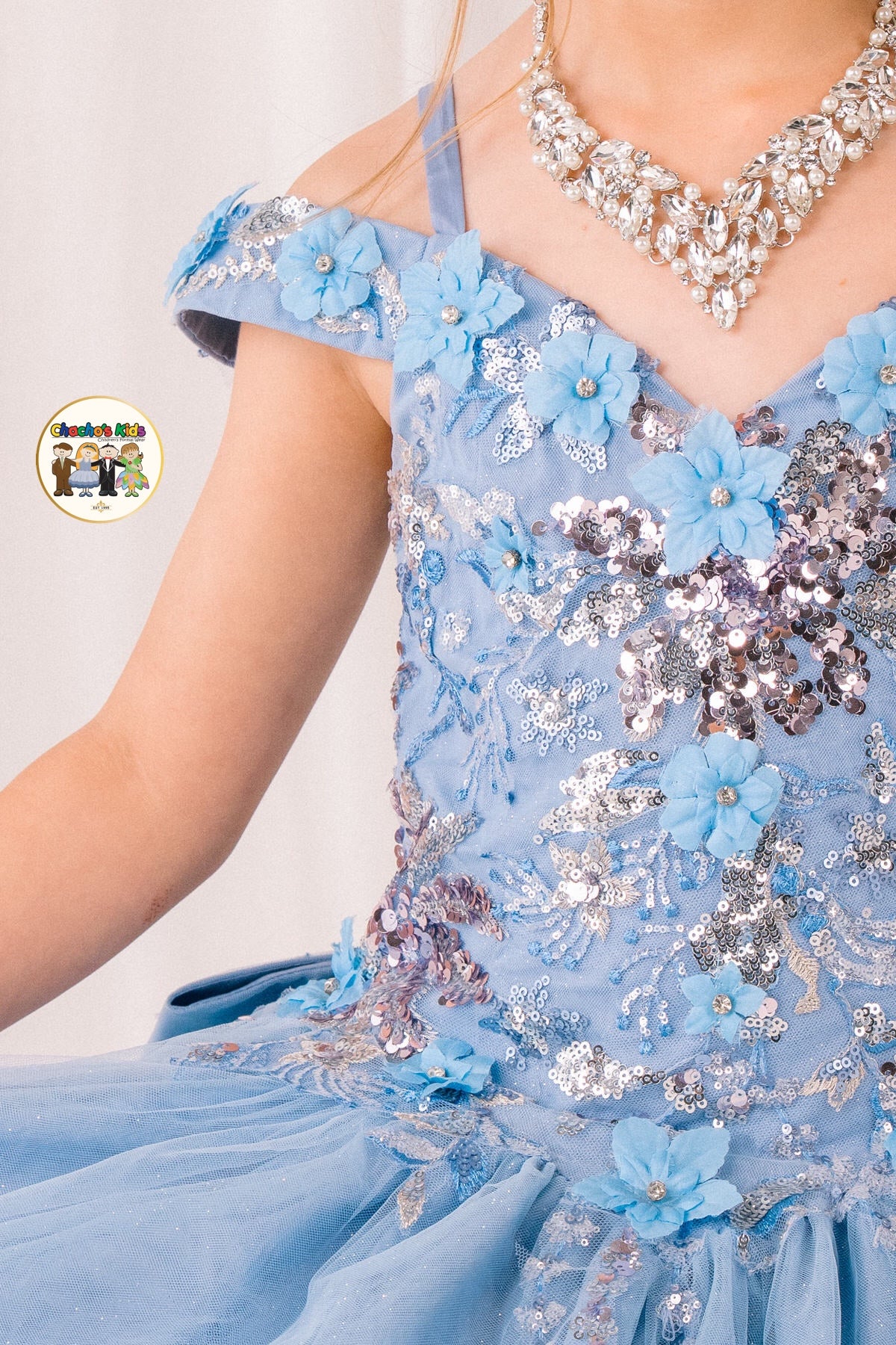 Ball Gown Dress-Mini Quince (8125)