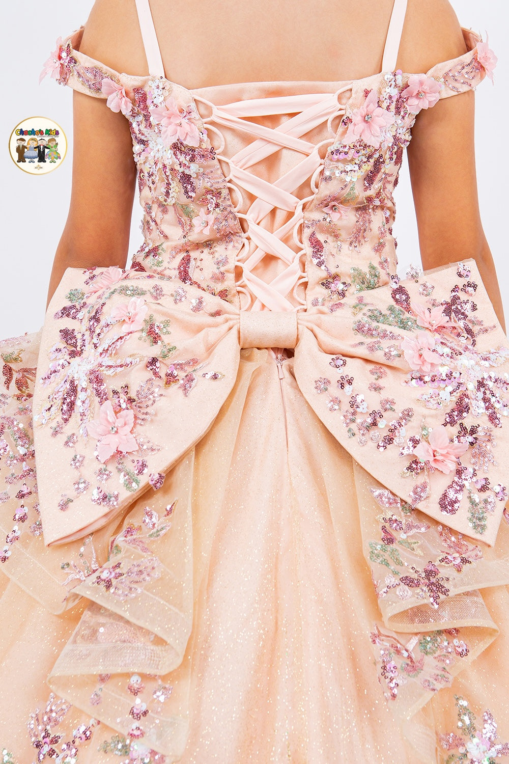 Ball Gown Dress-Mini Quince (8125)