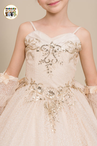 Ball Gown Dress-Mini Quince (8385)