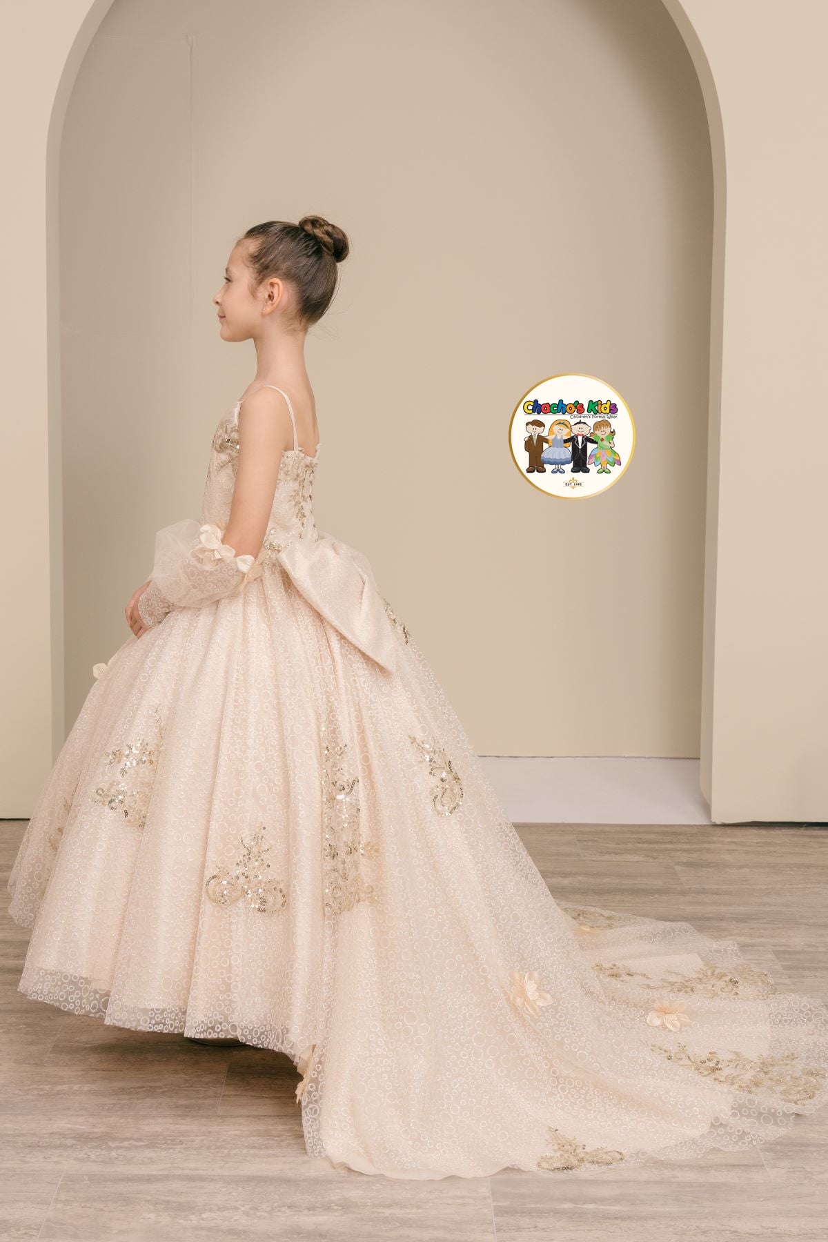 Ball Gown Dress-Mini Quince (8385)