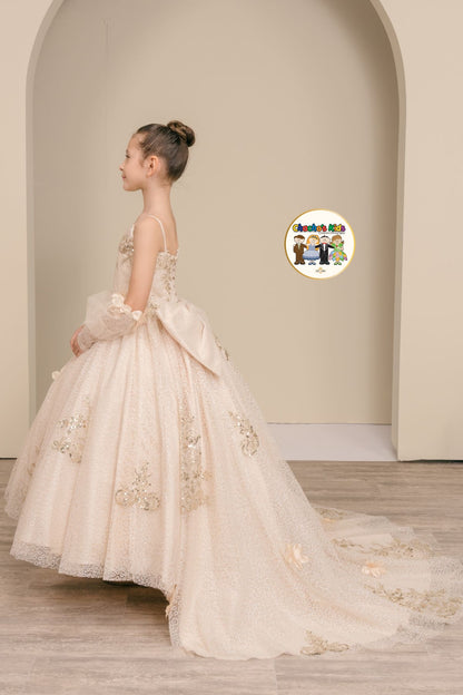 Ball Gown Dress-Mini Quince (8385)