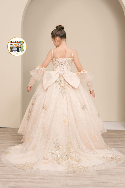Ball Gown Dress-Mini Quince (8385)