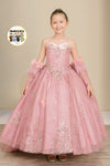 Ball Gown Dress-Mini Quince (8385)