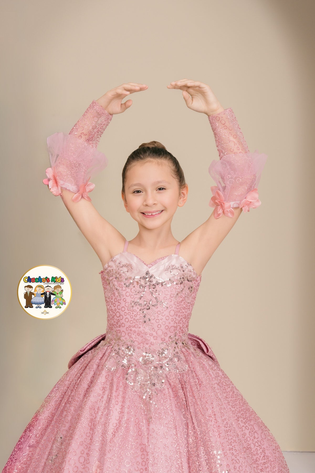 Ball Gown Dress-Mini Quince (8385)