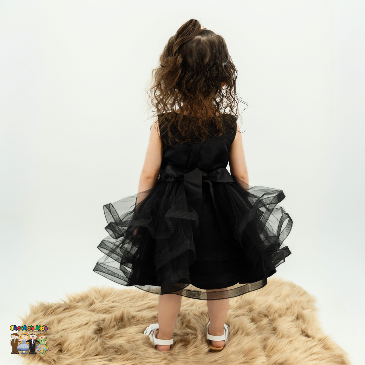 Baby Party / Flower Girl Dress (9149B)-Girls-Chacho's-Kids