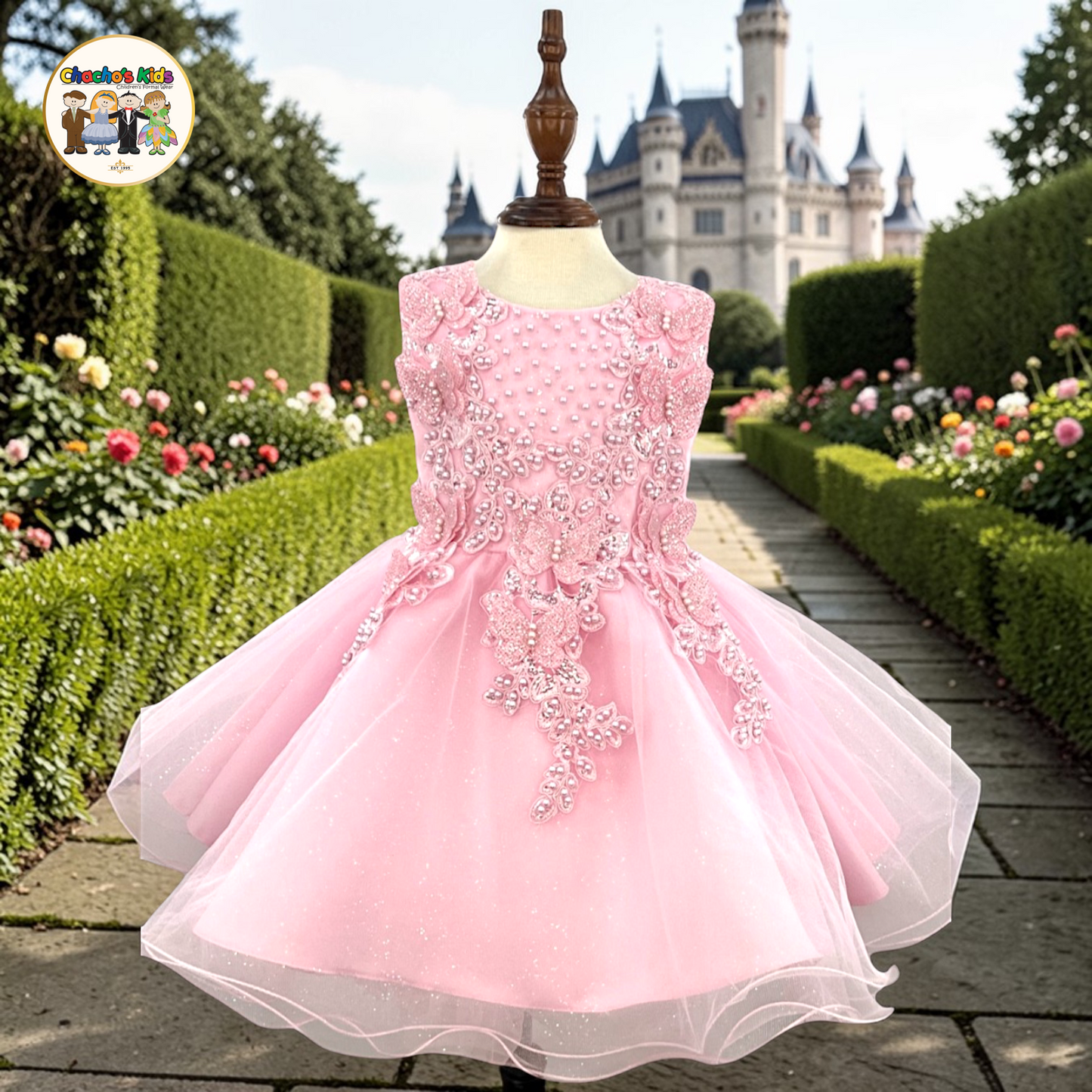 Baby Party / Flower Girl Dress (9156B)