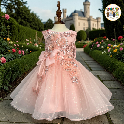 Baby Party / Flower Girl Dress (9166B)