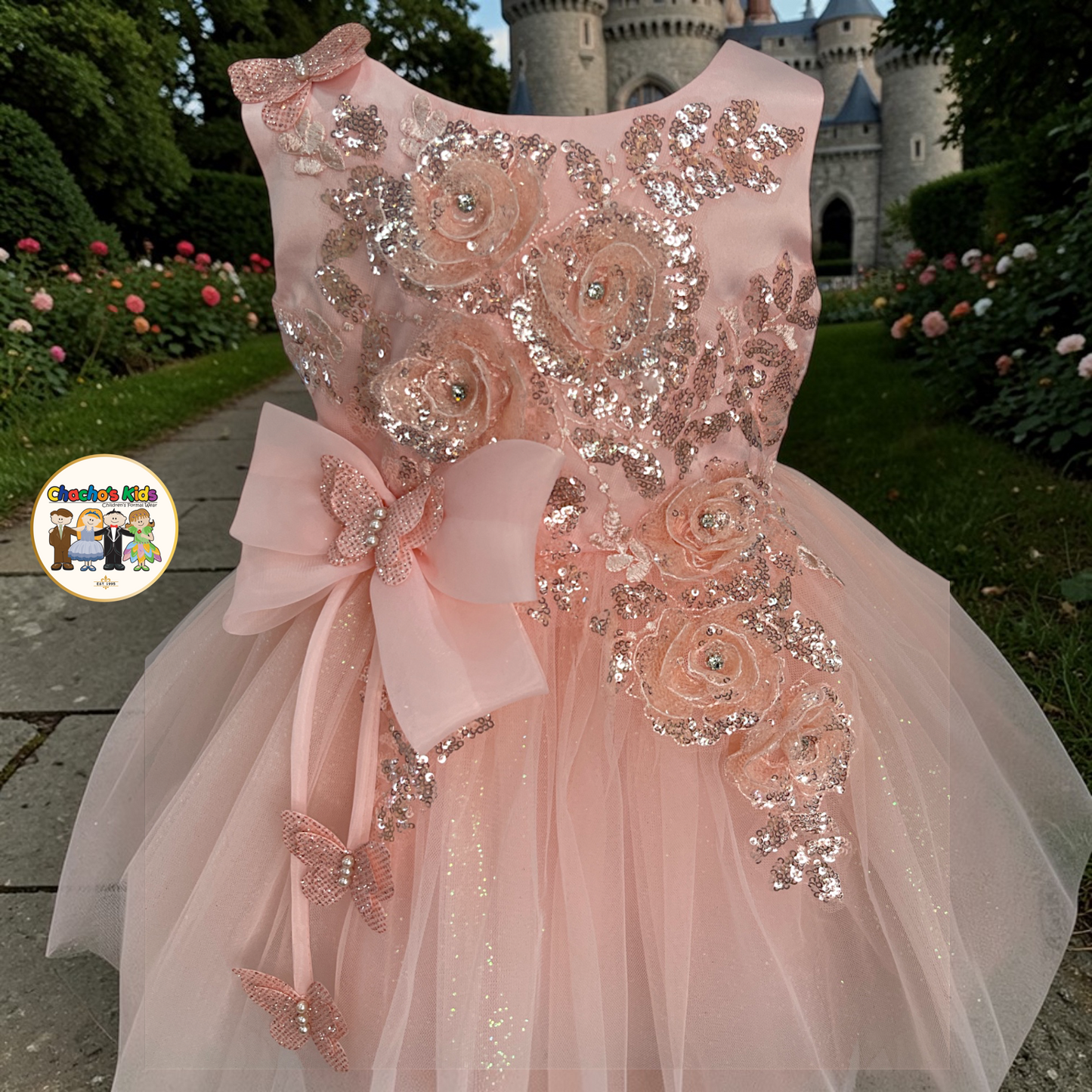 Baby Party / Flower Girl Dress (9166B)