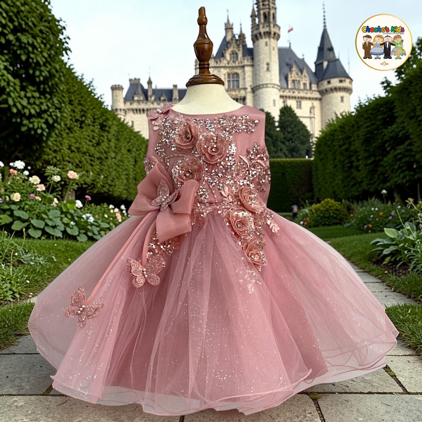 Baby Party / Flower Girl Dress (9166B)