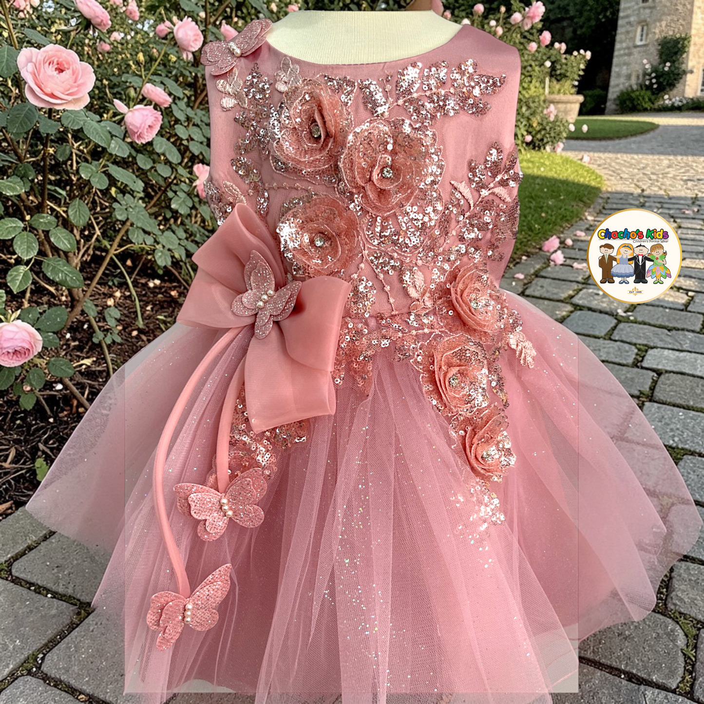 Baby Party / Flower Girl Dress (9166B)