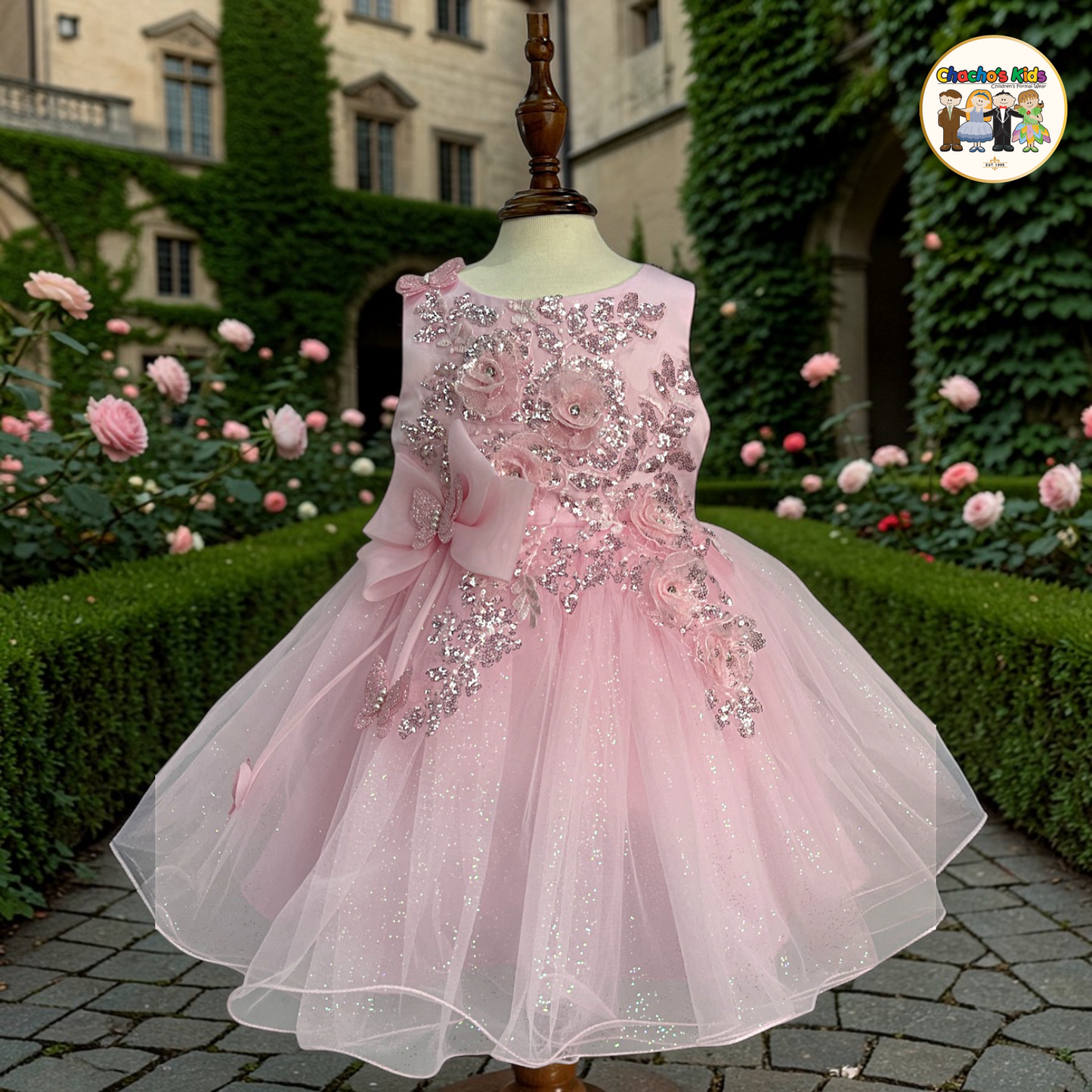 Baby Party / Flower Girl Dress (9166B)