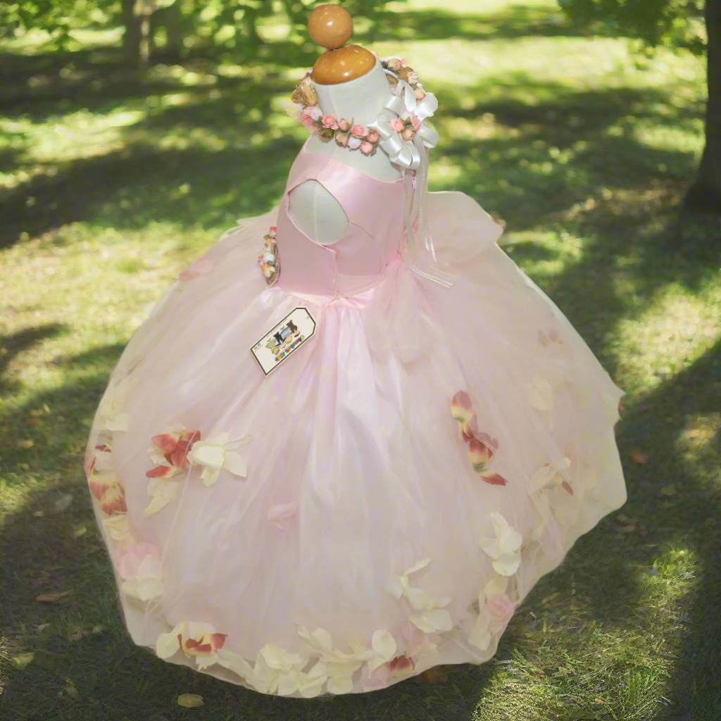 Party/Flower Girl Dress (D1100)-Girls-Chacho's Kids