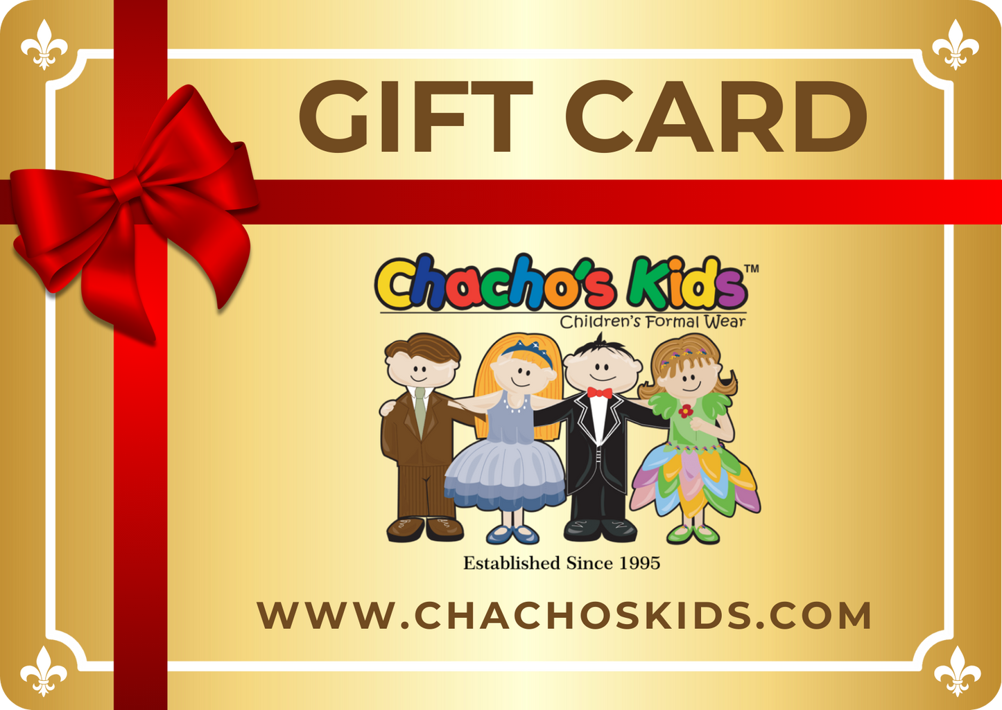 Chacho's Kids Gift Card