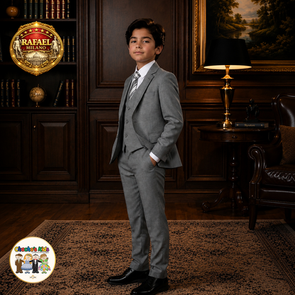 Rafael Milano Premium Boys Suit (Gray)