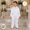 Boys Baptism Suit-Virgin Mary Embroidery (Silver)