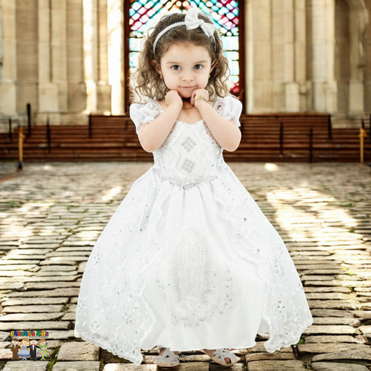 Girls Baptism Dress (B-594)