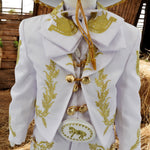 Charro Baptism (7-Piece) (White/Horse/Gold)-Boys-0-Chacho's Kids