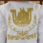 Charro Baptism (7-Piece) (White/Horse/Gold)-Boys-Chacho's Kids