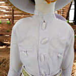 Charro Baptism (7-Piece) (White/Horse/Gold)-Boys-Chacho's Kids