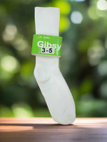 Baby/Toddler Dress Socks (Gibsy)-Boys-White-3-5-Chacho’s Kids