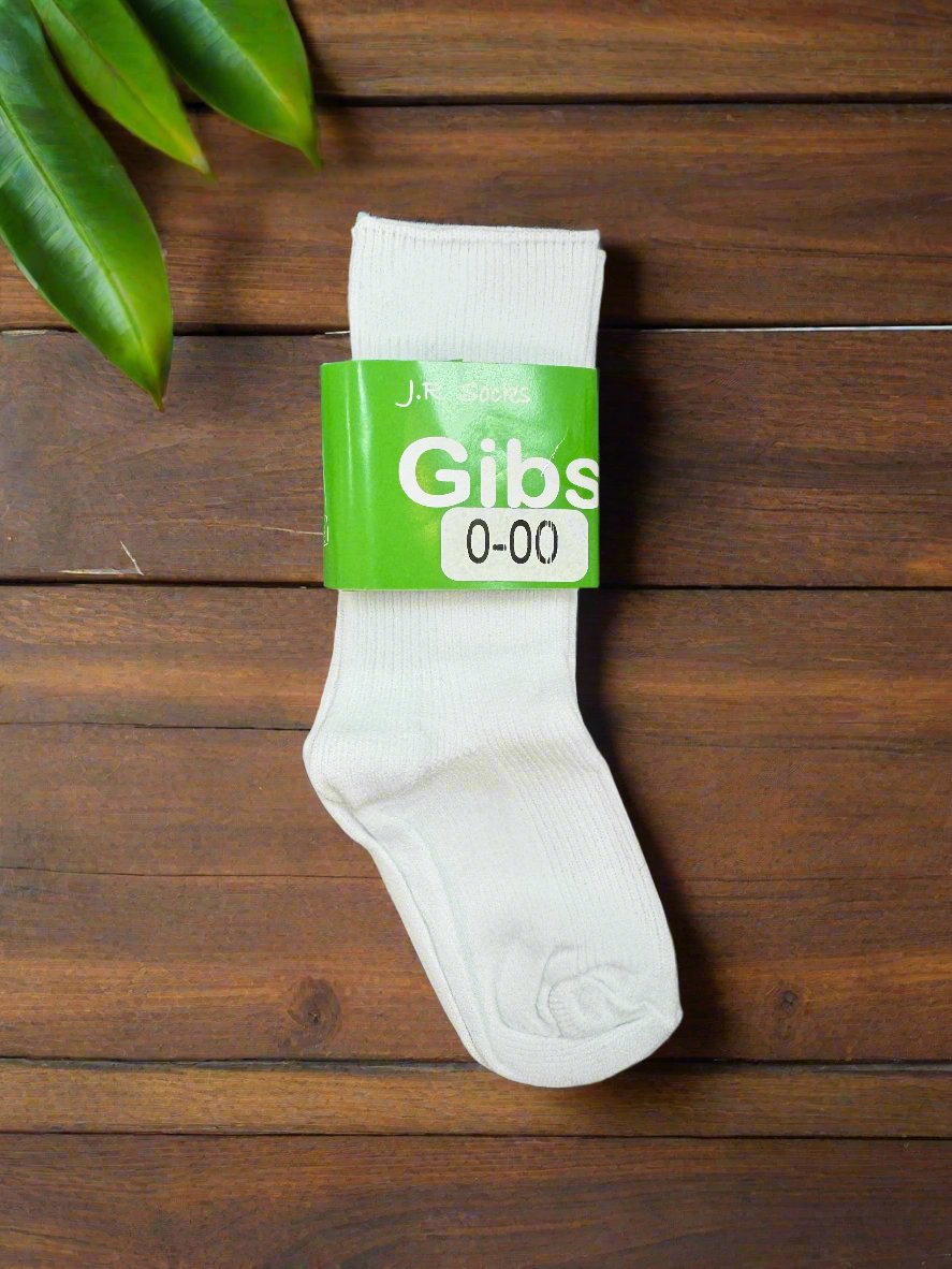 Baby/Toddler Dress Socks (Gibsy)-Boys-White-0-0-Chacho’s Kids