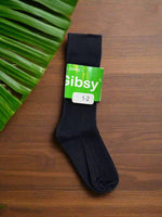 Baby/Toddler Dress Socks (Gibsy)-Boys-Black-1-2-Chacho’s Kids